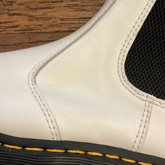 2976 SMOOTH LEATHER PLATFORM CHELSEA BOOTS - Picture 6 of 8